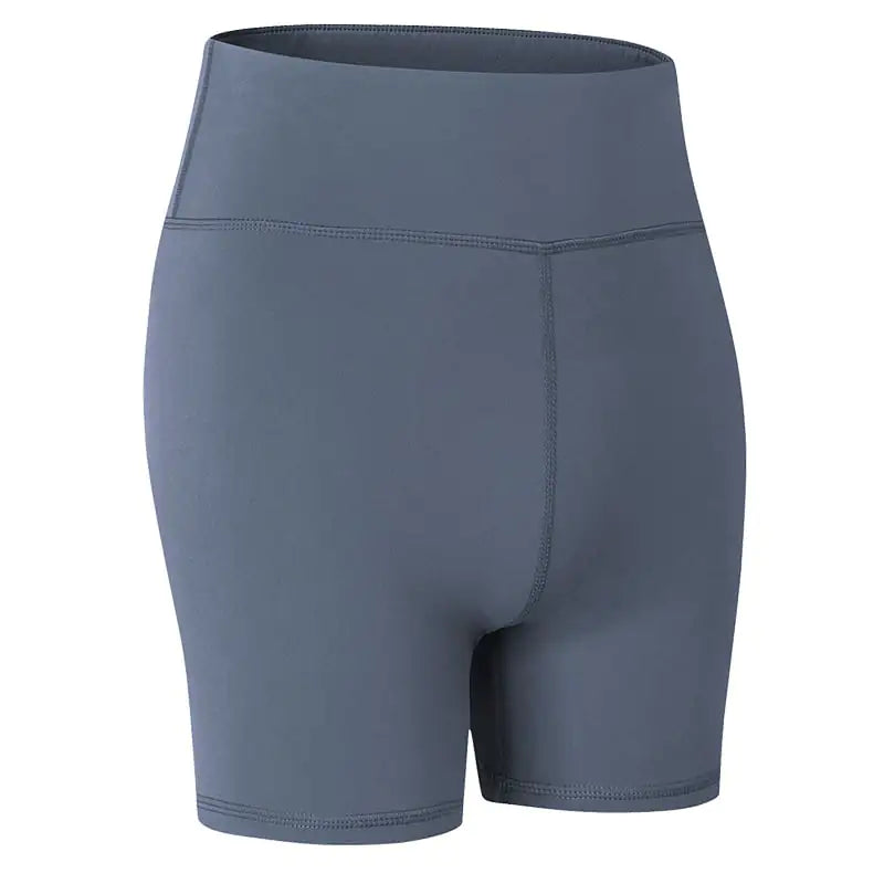 Camouflage Print Stretch Yoga Shorts for Fitness