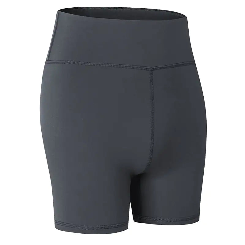 Camouflage Print Stretch Yoga Shorts for Fitness