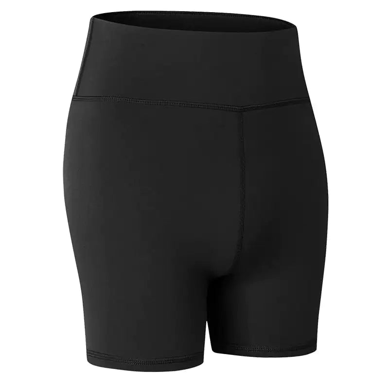 Camouflage Print Stretch Yoga Shorts for Fitness