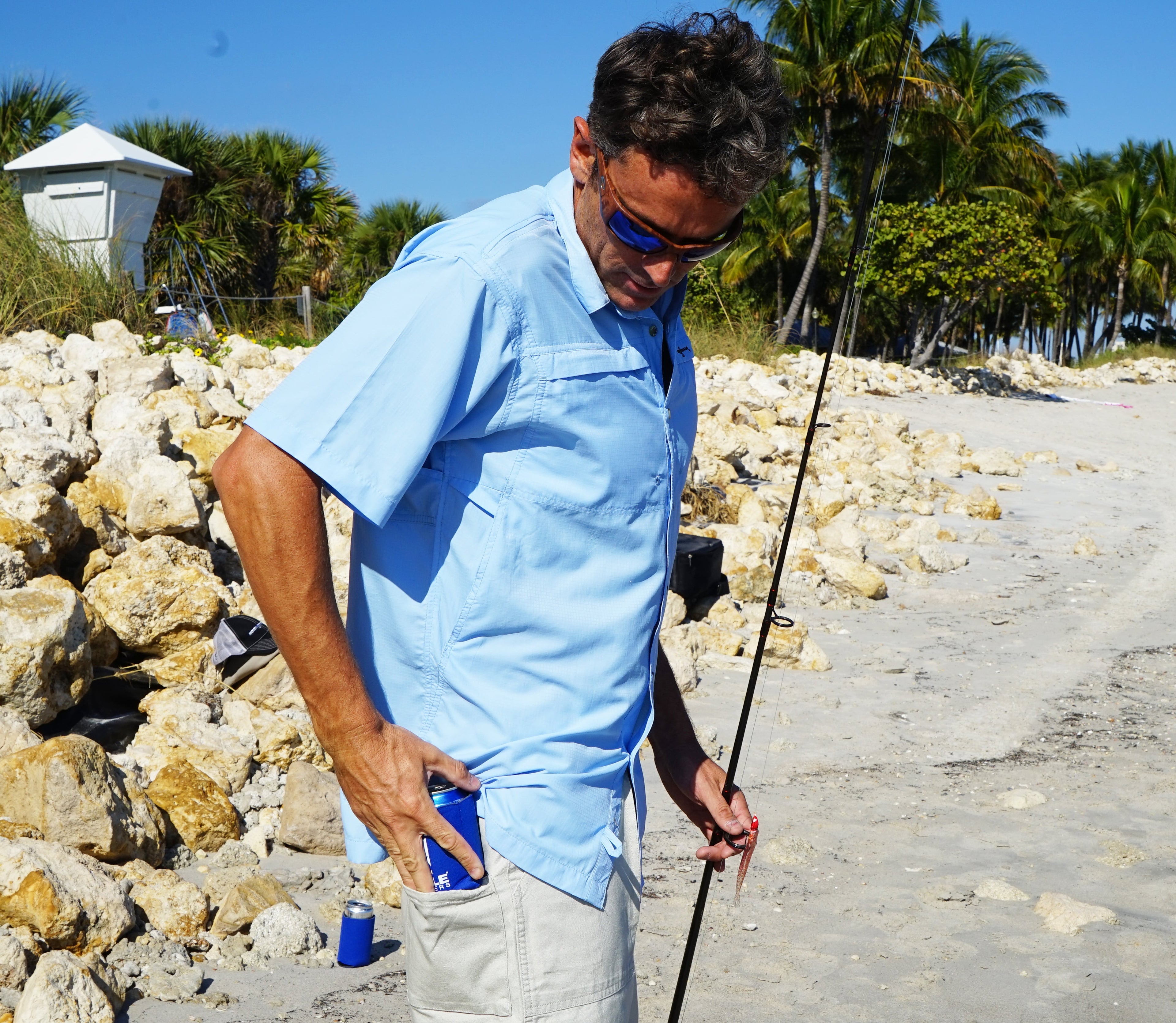 Men's Original Beer Can Island Cott. Short (30-42)